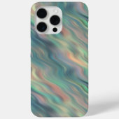 Blue Iris Wavy Texture Case-Mate iPhone Case (Achterkant)