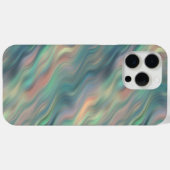 Blue Iris Wavy Texture Case-Mate iPhone Case (Achterkant (horizontaal))