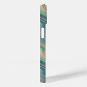 Blue Iris Wavy Texture Case-Mate iPhone Case (Achterkant / Rechts)