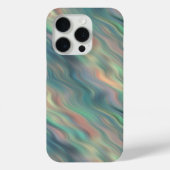 Blue Iris Wavy Texture Case-Mate iPhone Case (Achterkant)