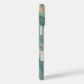 Blue Iris Wavy Texture Case-Mate iPhone Case (Achterkant / Rechts)