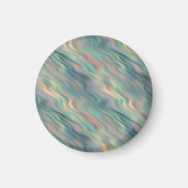 Blue Iris Wavy Texture Magneet