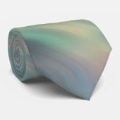 Blue Iris Wavy Texture Stropdas (Opgerold)