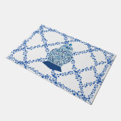 Blue Ivy Ginger Jar Jars Welkom Deurmat (Schuin)