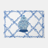 Blue Ivy Ginger Jar Jars Welkom Deurmat (Voorkant)