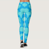 blue ivy illustration sport women leggings (Achterkant)