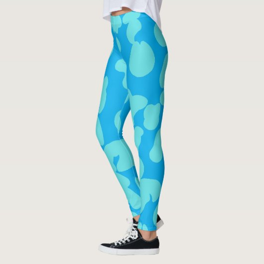 blue ivy illustration sport women leggings (Links)