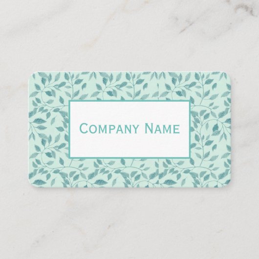 Blue Ivy Pattern-Visitekaartje Visitekaartje (Voorkant)