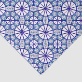 Blue Iznik Tile Tissuepapier (Detail)