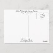 Blue J First-Ade Brand Sinaasappels Briefkaart (Achterkant)