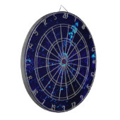Blue Jacuzzi Bubbles Dartboard Dartbord (Voorkant Links)