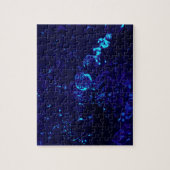 Blue Jacuzzi Bubbles Jigzaag Puzzle Legpuzzel (Verticaal)