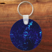 Blue Jacuzzi Bubbles Sleutelhanger (Voorkant)