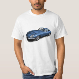 Blue Jaguar XKE Sportauto T-Shirt