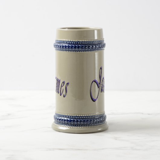 Blue James Name Logo, Bierpul (Center)