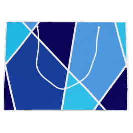 Blue JanaiCreates Color Collection Gift Bag Groot Cadeauzakje