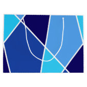 Blue JanaiCreates Color Collection Gift Bag Groot Cadeauzakje (Achterkant)