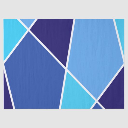 Blue JanaiCreates Color Collection Tissue Paper Tissuepapier (Voorkant)