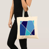 Blue JanaiCreates Color Collection Tote Bag (Voorkant (product))