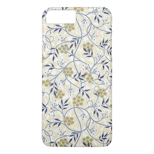 Blue Jasmine iPhone X/8/7 Plus gewoon daar Hoesje (Achterkant)