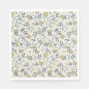 Blue Jasmine Paper Napkins Servet