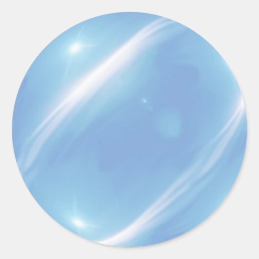 Blue Jaw Breaker Party Sticker (Voorkant)