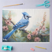 Blue Jay 2 Decoupage papier (Craft)