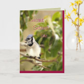 Blue Jay 6435 Secret Sister- aanpassen Kaart (Gele Bloem)