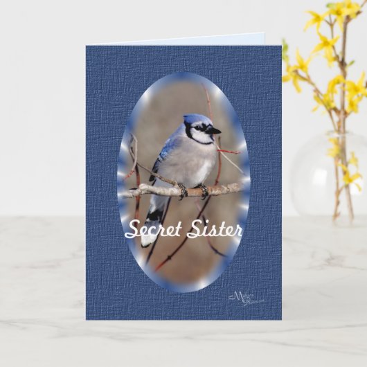 Blue Jay 8883- aanpassen Kaart (Gele Bloem)