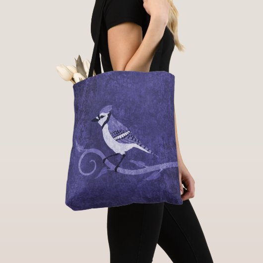 Blue Jay All-Over-Print Tas (Dichtbij)