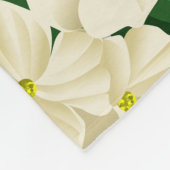 Blue Jay Bird Art over cadeaus Fleece Deken (Hoek)