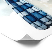 Blue Jay Bird Art Print Poster (Hoek)