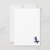 Blue Jay Bird Bedankkaart (Voorkant)