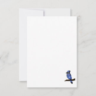 Blue Jay Bird Bedankkaart