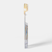 Blue Jay Bird Forest Trees Natuur Wildlife Art iPhone Hoesje (Linkerkant)