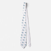 Blue Jay Bird - Geai Bleu Stropdas (Voorkant)