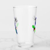  Blue Jay Bird Glas (Rechts)