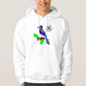  Blue Jay Bird Hoodie (Voorkant)