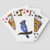 Blue Jay Bird Pokerkaarten (Achterkant)
