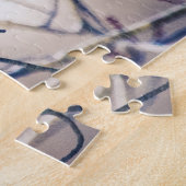 Blue Jay Bird te groot Legpuzzel (Zijkant)