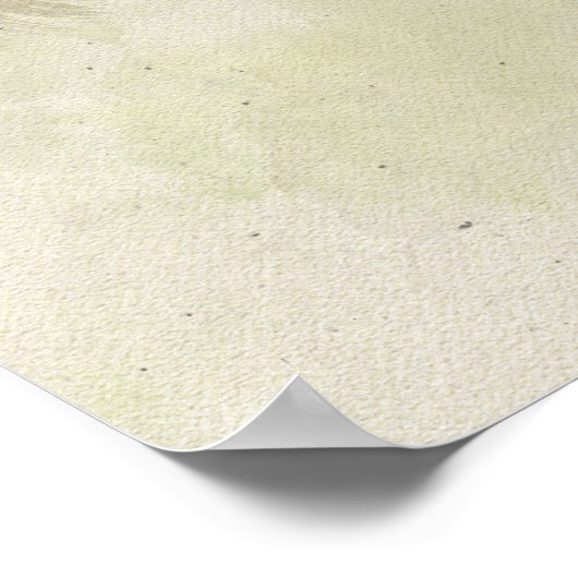 Blue Jay bird waterverf illustration Poster (Hoek)