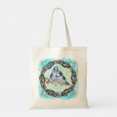 Blue Jay Branch Tote Tas (Achterkant)