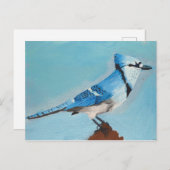 Blue Jay briefkaart (Voorkant / Achterkant)