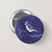 Blue Jay Button (Voorkant /achterkant)