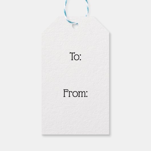 Blue Jay Cadeaulabel (Achterkant)