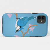 Blue Jay Case-Mate iPhone Case (Achterkant (horizontaal))