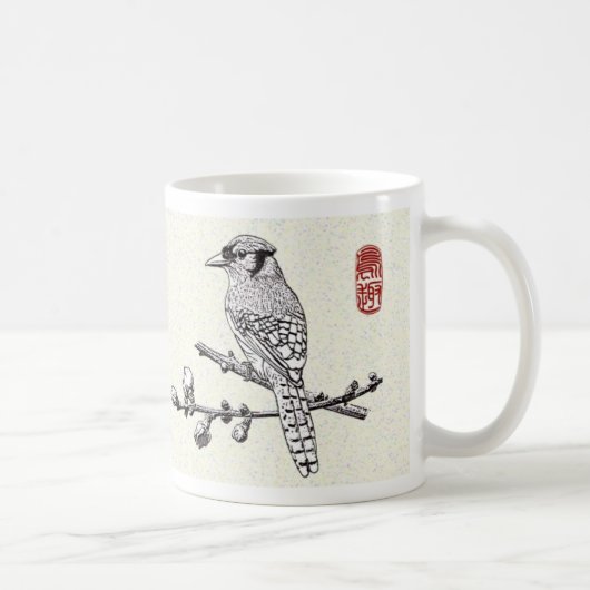 Blue Jay Coffee Mok (Rechts)