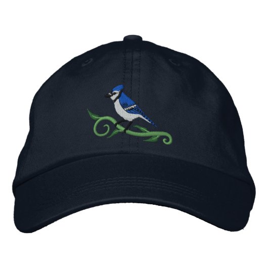 Blue Jay Embroided Pet (Voorkant)