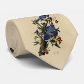 Blue Jay - John James Audubon's Birds of America Stropdas (Opgerold)