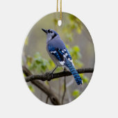 Blue Jay | Keramisch Ornament (Rechts)